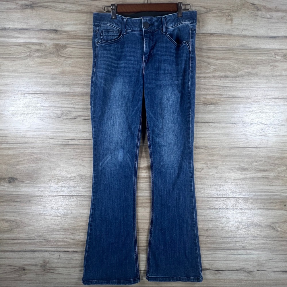Democracy Womens Ab"solution Bootcut Jeans Blue Denim Style B12215 Size 10